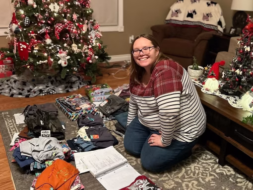 Winter Blessings gifts gathered for local families